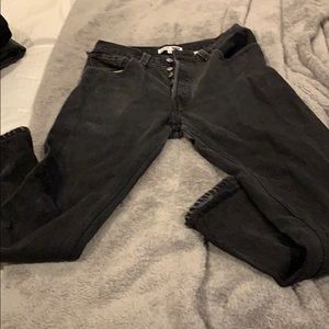 Grey skinny jeans by RE/DONE Levi’s